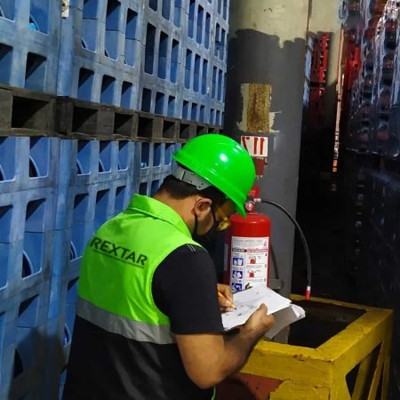extintores en fabrica